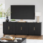 31.5" Sideboard Buffet Cabinet with Storage, Black
